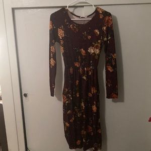 Dress small maroon Reb and J